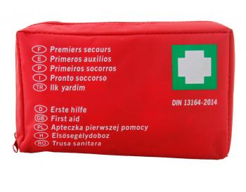 First Aid Refill Set DIN 13169:2021 Including First Aid Instructions -  First Aid Kit Refill Set DIN 13169 with Practical Inner Pockets - DIN 13169