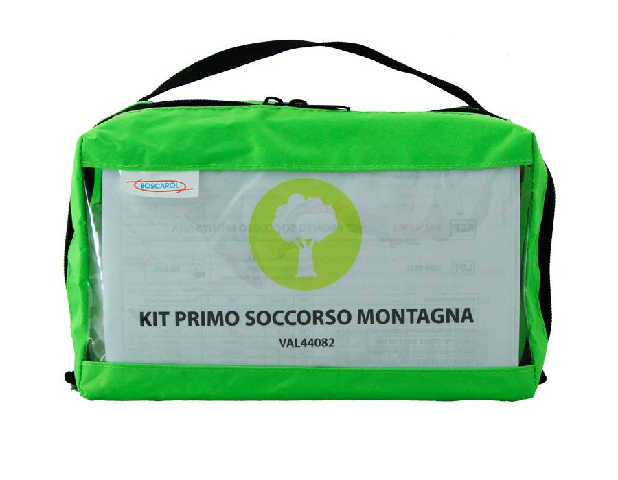 KIT PRONTO SOCCORSO MONTAGNA OSCAR BOSCAROL srl